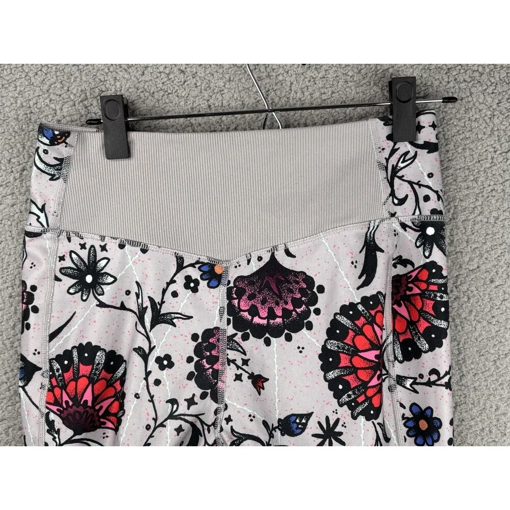 NIKE WOMEN’S POWER LEGEND FLORAL PRINTED TRAINING TIGHTS AA2231 027 M